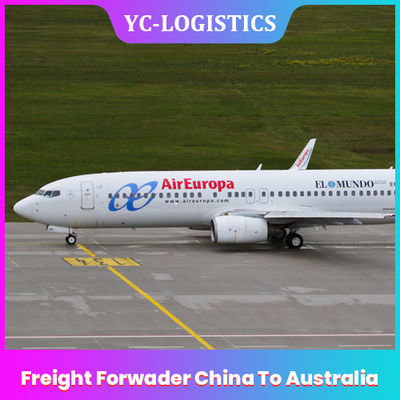 China Freight Forwarder เซินเจิ้นไปยังออสเตรเลียตัวแทนจัดส่งทางอากาศ Door To Door Forwarder