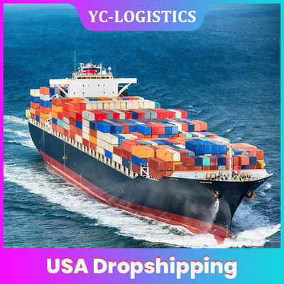 การขนส่งทางทะเล 18 ถึง 22 วัน FOB EXW Amazon Dropshipping USA