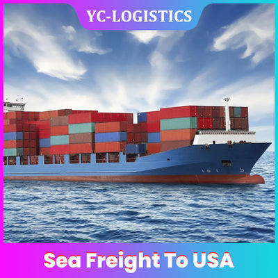 Guangdong International DDP Sea Freight ไปยังสหรัฐอเมริกา