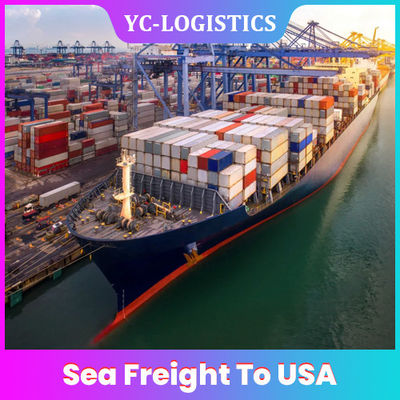 จัดส่งที่รวดเร็ว Amazon FBA Sea Cargo Services จากจีนไปยังอเมริกาเหนือ