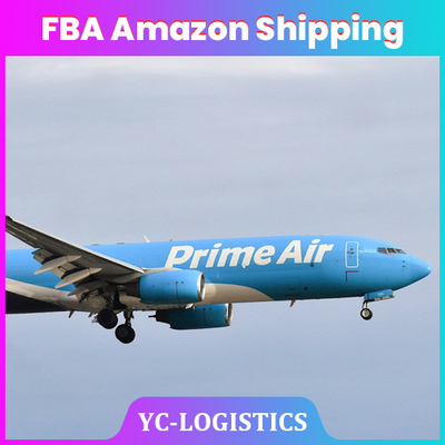 ขนส่งทางอากาศประตูไปที่ประตูบริการจัดส่ง Amazon FBA ตัวแทนจัดส่งสินค้าไปยังสหรัฐอเมริกา