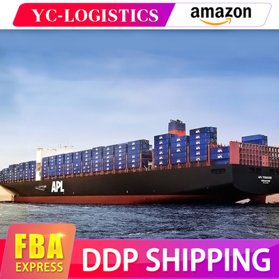 ตัวแทนบริการคอนเทนเนอร์ FBA Freight Forwarder จากจีนไปยังสหรัฐอเมริกา