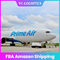EK AA PO Air Freight Forwarder จากจีนไปยังสหรัฐอเมริกาแคนาดายุโรป