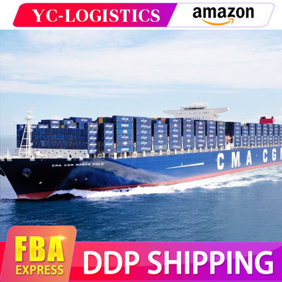 จากประเทศจีนไปยังแคนาดา FBA Freight Forwarder Fast Sea Shipping Agent