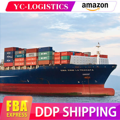 FBA Freight Forwarder จากประเทศจีนไปยัง UK Container Freight Forwarder