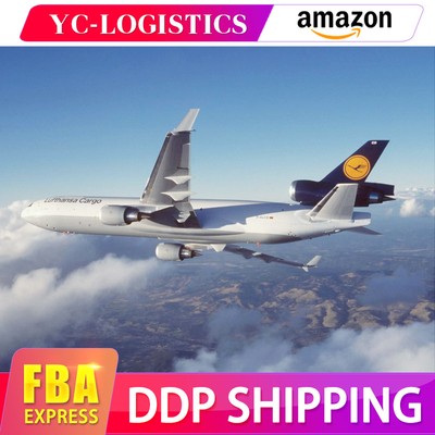 บริการจัดส่งแบบ door-to-door ตัวแทนขนส่งทางอากาศ FBA จากจีนไปยังสหราชอาณาจักร